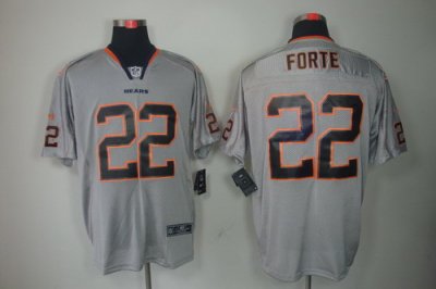 NEW NFL Chicago Bears 22 Matt Forte Lights Out Grey Jerseys(Elite) NEW NFL Chicago Bears 22 Matt Forte Lights Out Grey Jerseys(Elite)