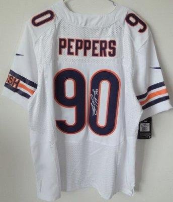 NEW NFL Chicago Bears 90 Julius Peppers White Jerseys(Signed Elite) NEW NFL Chicago Bears 90 Julius Peppers White Jerseys(Signed Elite)