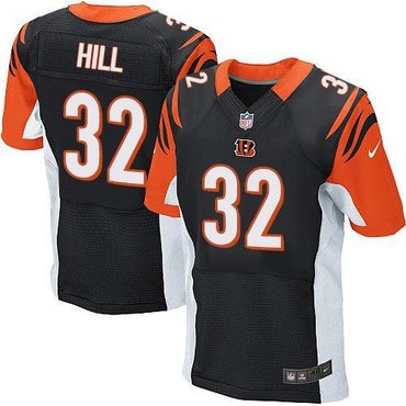 NEW NFL Cincinnati Bengals 32 Jeremy Hill Black Jerseys(Elite) NEW NFL Cincinnati Bengals 32 Jeremy Hill Black Jerseys(Elite)