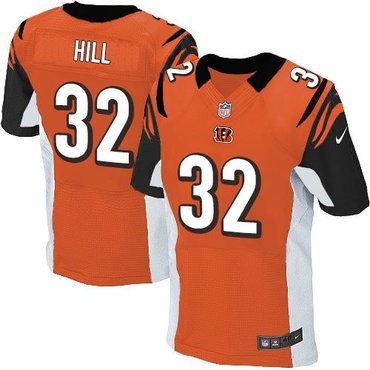 NEW NFL Cincinnati Bengals 32 Jeremy Hill orange Jerseys(Elite) NEW NFL Cincinnati Bengals 32 Jeremy Hill orange Jerseys(Elite)