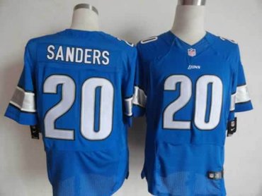 NEW NFL Detroit Lions 20 B.sanders Blue Jerseys (Elite) NEW NFL Detroit Lions 20 B.sanders Blue Jerseys (Elite)