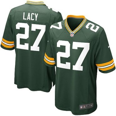 NEW NFL Green Bay Packers 27 Eddie Lacy Green Jerseys (Game) NEW NFL Green Bay Packers 27 Eddie Lacy Green Jerseys (Game)