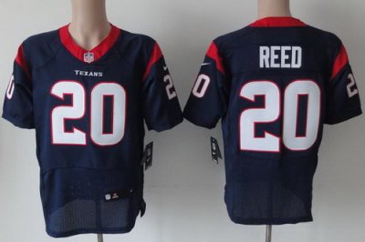 NEW NFL Houston Texans 20 Ed Reed Blue Jerseys(Elite) NEW NFL Houston Texans 20 Ed Reed Blue Jerseys(Elite)