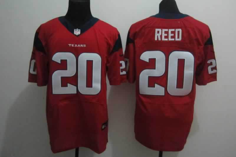 NEW NFL Houston Texans 20 Ed Reed Red Jerseys(Elite) NEW NFL Houston Texans 20 Ed Reed Red Jerseys(Elite)