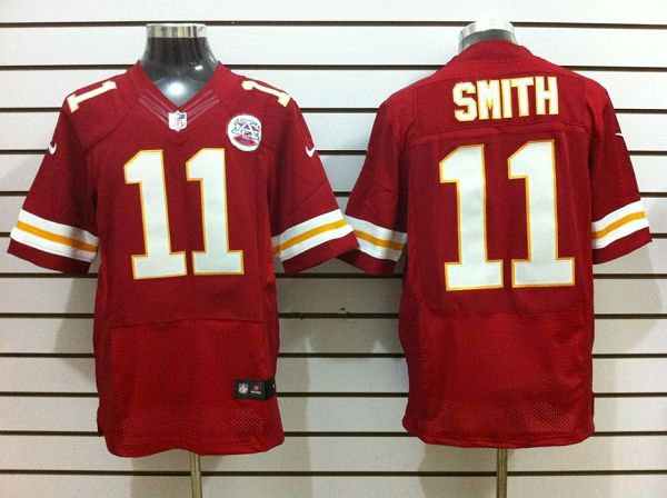 NEW NFL Kansas City Chiefs 11 Smith Red Jerseys (Elite) NEW NFL Kansas City Chiefs 11 Smith Red Jerseys (Elite)
