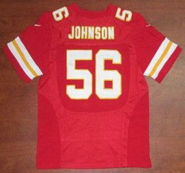 NEW NFL Kansas City Chiefs 56 Derrick Johnson Red Jerseys (Elite) NEW NFL Kansas City Chiefs 56 Derrick Johnson Red Jerseys (Elite)