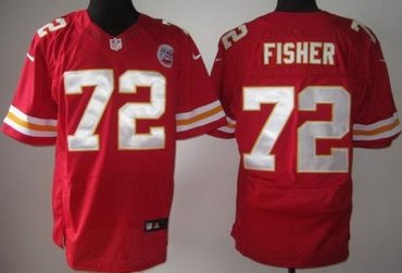 NEW NFL Kansas City Chiefs 72 Eric Fisher Red Jerseys (Elite) NEW NFL Kansas City Chiefs 72 Eric Fisher Red Jerseys (Elite)