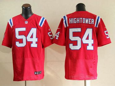 NEW NFL New England Patriots 54 Dont'a Hightower Red Jerseys(Elite)