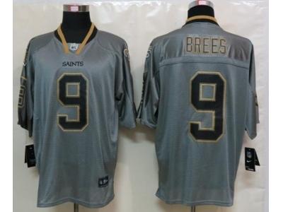 NEW NFL New Orleans Saints 9 Drew Brees Lights Out Grey Jerseys(Elite) NEW NFL New Orleans Saints 9 Drew Brees Lights Out Grey Jerseys(Elite)