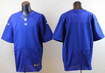 NEW NFL New York Giants Blank Blue Jerseys (Elite)