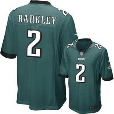 NEW NFL Philadelphia Eagles 2 Matt Barkley Green Jerseys (Game) NEW NFL Philadelphia Eagles 2 Matt Barkley Green Jerseys (Game)