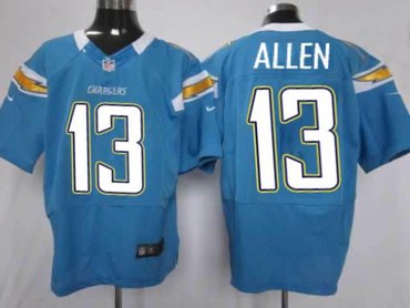 NEW NFL San Diego Chargers 13 Allen Lt.Blue Jerseys (Elite) NEW NFL San Diego Chargers 13 Allen Lt.Blue Jerseys (Elite)