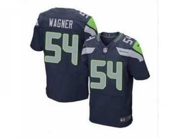 NEW NFL Seattle Seahawks #54 Wagner Blue Jerseys(Elite) NEW NFL Seattle Seahawks #54 Wagner Blue Jerseys(Elite)