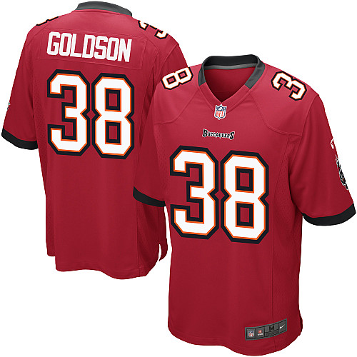 NEW NFL Tampa Bay Buccaneers 38 Dashon Goldson Red Jerseys (Game) NEW NFL Tampa Bay Buccaneers 38 Dashon Goldson Red Jerseys (Game)