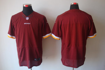 2012 NEW NFL Washington Redskins Red Color Blank Jerseys(Elite)