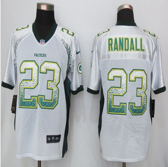NEW New Green Bay Packers #23 Damarious Randall Drift Fashion White Elite Jerseys