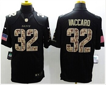 NEW New Orleans Saints #32 Kenny Vaccaro Black Salute To Service Jersey NEW New Orleans Saints #32 Kenny Vaccaro Black Salute To Service Jersey