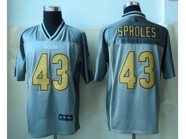 NEW New Orleans Saints #43 Darren Sproles Grey NFL Elite Vapor Jerseys