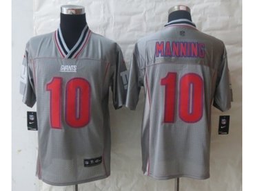 NEW New York Giants #10 Manning Grey Jerseys(Vapor Elite) NEW New York Giants #10 Manning Grey Jerseys(Vapor Elite)