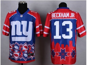 NEW New York Giants #13 Odell Beckham Jr Blue NFL Elite Noble Fashion Jersey NEW New York Giants #13 Odell Beckham Jr Blue NFL Elite Noble Fashion Jersey