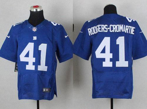 NEW New York Giants #41 Dominique Rodgers-Cromartie Royal Blue Team Color Men's Stitched NFL Elite Jersey NEW New York Giants #41 Dominique Rodgers-Cromartie Royal Blue Team Color Men's Stitched NFL Elite Jersey