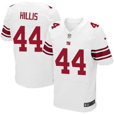 NEW New York Giants #44 Peyton Hillis White NFL Elite Jersey NEW New York Giants #44 Peyton Hillis White NFL Elite Jersey