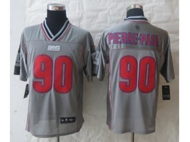 NEW New York Giants #90 Pierre-Paul Grey Jerseys(Vapor Elite) NEW New York Giants #90 Pierre-Paul Grey Jerseys(Vapor Elite)