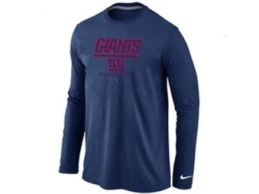 NEW New York Giants Critical Victory Long Sleeve T-Shirt D.Blue NEW New York Giants Critical Victory Long Sleeve T-Shirt D.Blue