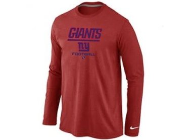 NEW New York Giants Critical Victory Long Sleeve T-Shirt RED NEW New York Giants Critical Victory Long Sleeve T-Shirt RED