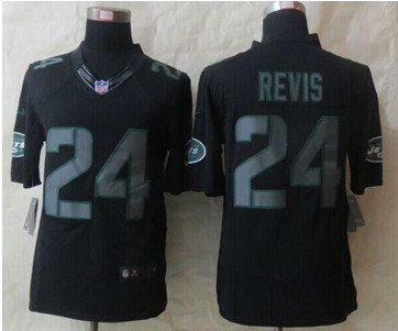 NEW New York Jets #24 Darrelle Revis Black Men's Stitched NFL Impact Limited Jersey NEW New York Jets #24 Darrelle Revis Black Men's Stitched NFL Impact Limited Jersey