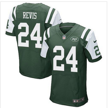 NEW New York Jets #24 Darrelle Revis Green Team Color Men's Stitched NFL Elite Jersey NEW New York Jets #24 Darrelle Revis Green Team Color Men's Stitched NFL Elite Jersey