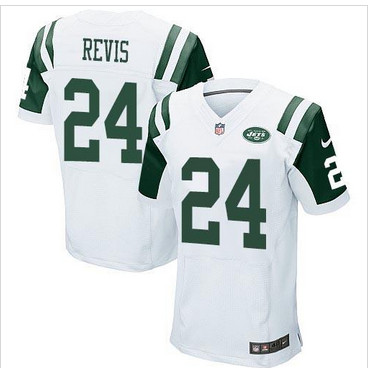 NEW New York Jets #24 Darrelle Revis White Men's Stitched NFL Elite Jersey NEW New York Jets #24 Darrelle Revis White Men's Stitched NFL Elite Jersey