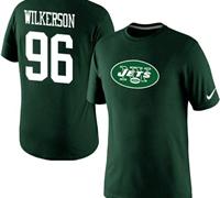 NEW New York Jets #96 Muhammad Wilkerson Name & Number NFL T-Shirt Green NEW New York Jets #96 Muhammad Wilkerson Name & Number NFL T-Shirt Green