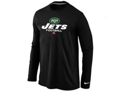 NEW New York Jets Critical Victory Long Sleeve T-Shirt Black NEW New York Jets Critical Victory Long Sleeve T-Shirt Black