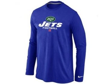 NEW New York Jets Critical Victory Long Sleeve T-Shirt Blue NEW New York Jets Critical Victory Long Sleeve T-Shirt Blue