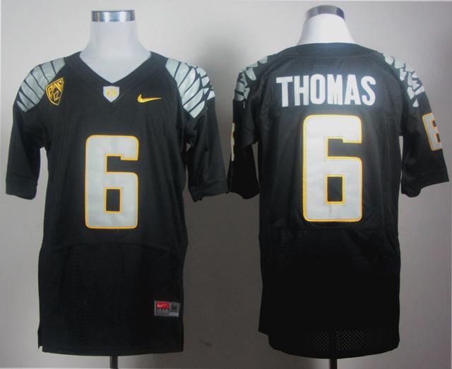 NEW Oregon Ducks De'Anthony Thomas 6 Black College Football Jerseys NEW Oregon Ducks De'Anthony Thomas 6 Black College Football Jerseys