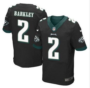 NEW Philadelphia Eagles #2 Matt Barkley Black Alternate Men's Stitched NFL New Elite Jersey NEW Philadelphia Eagles #2 Matt Barkley Black Alternate Men's Stitched NFL New Elite Jersey