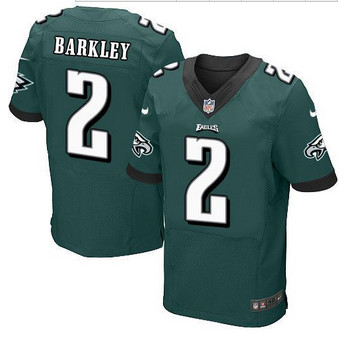 NEW Philadelphia Eagles #2 Matt Barkley Midnight Green Team Color Men's Stitched NFL Elite jersey NEW Philadelphia Eagles #2 Matt Barkley Midnight Green Team Color Men's Stitched NFL Elite jersey