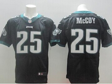 NEW Philadelphia Eagles #25 LeSean McCoy Black Alternate NFL New Elite Jersey NEW Philadelphia Eagles #25 LeSean McCoy Black Alternate NFL New Elite Jersey