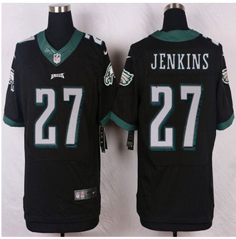 NEW Philadelphia Eagles #27 Malcolm Jenkins Black Alternate Men's Stitched NFL Elite Jersey NEW Philadelphia Eagles #27 Malcolm Jenkins Black Alternate Men's Stitched NFL Elite Jersey
