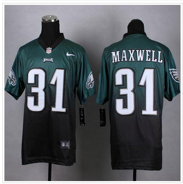 NEW Philadelphia Eagles #31 Byron Maxwell Midnight Green Black Men's Stitched NFL Elite Fadeaway Fashion Jersey NEW Philadelphia Eagles #31 Byron Maxwell Midnight Green Black Men's Stitched NFL Elite Fadeaway Fashion Jersey