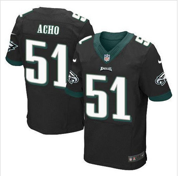 NEW Philadelphia Eagles #51 Emmanuel Acho Black Alternate Men's Stitched NFL Elite Jersey NEW Philadelphia Eagles #51 Emmanuel Acho Black Alternate Men's Stitched NFL Elite Jersey