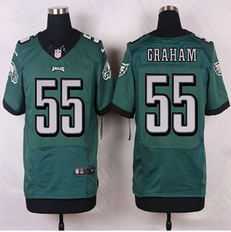 NEW Philadelphia Eagles #55 Brandon Graham Midnight Green Team Color Men's Stitched NFL New Elite Jersey NEW Philadelphia Eagles #55 Brandon Graham Midnight Green Team Color Men's Stitched NFL New Elite Jersey