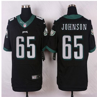 NEW Philadelphia Eagles #65 Lane Johnson Black Alternate Men's Stitched NFL Elite jersey NEW Philadelphia Eagles #65 Lane Johnson Black Alternate Men's Stitched NFL Elite jersey