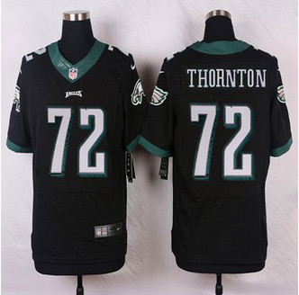 NEW Philadelphia Eagles #72 Cedric Thornton Black Alternate Men's Stitched NFL New Elite jersey NEW Philadelphia Eagles #72 Cedric Thornton Black Alternate Men's Stitched NFL New Elite jersey