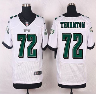 NEW Philadelphia Eagles #72 Cedric Thornton White Men's Stitched NFL New Elite Jersey NEW Philadelphia Eagles #72 Cedric Thornton White Men's Stitched NFL New Elite Jersey