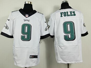 NEW Philadelphia Eagles #9 Nick Foles White NFL New Elite Jersey NEW Philadelphia Eagles #9 Nick Foles White NFL New Elite Jersey