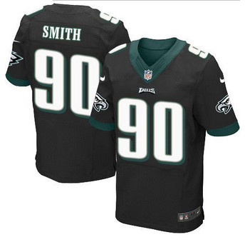 NEW Philadelphia Eagles #90 Marcus Smith Black Alternate Men's Stitched NFL Elite Jersey NEW Philadelphia Eagles #90 Marcus Smith Black Alternate Men's Stitched NFL Elite Jersey