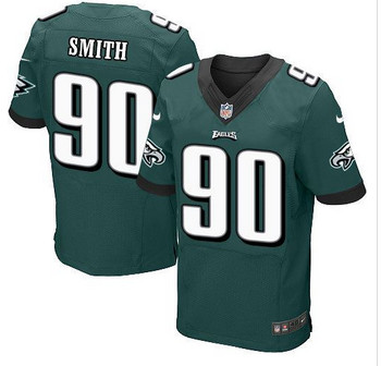 NEW Philadelphia Eagles #90 Marcus Smith Midnight Green Team Color Men's Stitched NFL Elite Jersey NEW Philadelphia Eagles #90 Marcus Smith Midnight Green Team Color Men's Stitched NFL Elite Jersey