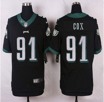 NEW Philadelphia Eagles #91 Fletcher Cox Black Alternate Men's Stitched NFL Elite Jersey NEW Philadelphia Eagles #91 Fletcher Cox Black Alternate Men's Stitched NFL Elite Jersey